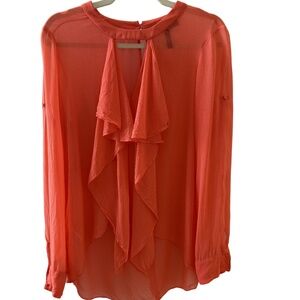 BCBG MAX AZRIA WOMAN SILK  BLOUSE SZ S